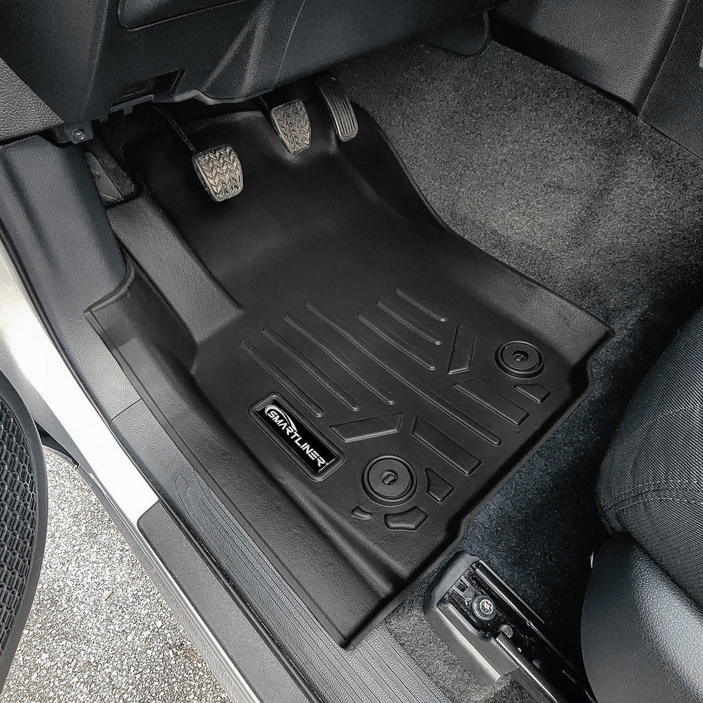 SMARTLINER Floor Liners for 2024-2026 Toyota Tacoma Carpet Xtra Cab with Manual Transmission