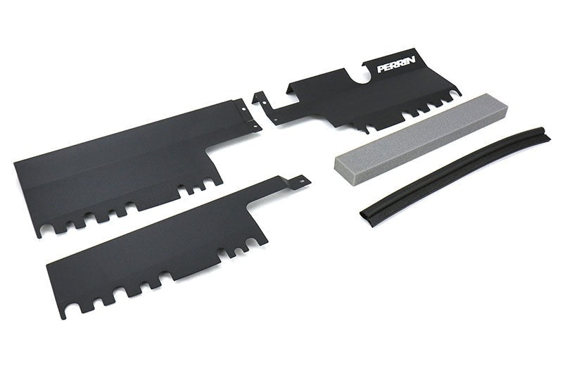 PERRIN Radiator Shroud (Black) - 2015-2021 Subaru WRX / STI