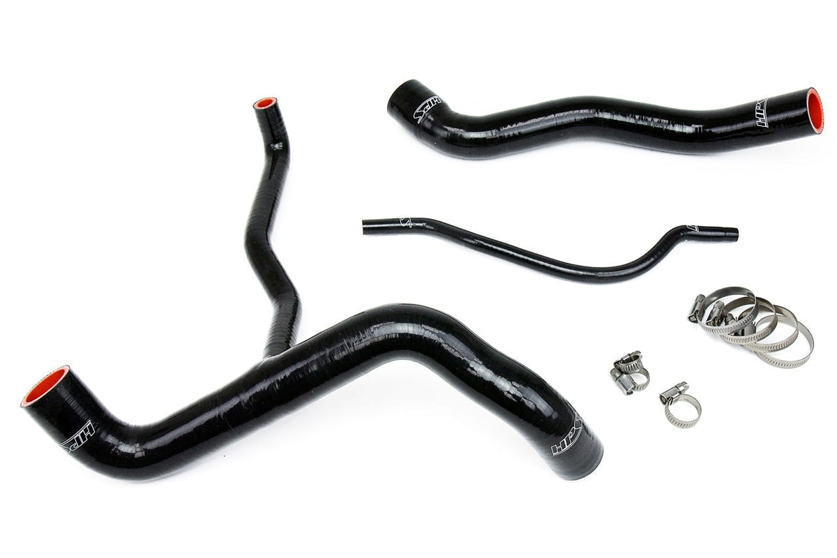 HPS Black Reinforced Silicone Radiator Hose Kit Coolant Chevy 10-11 Camaro SS 6.2L V8