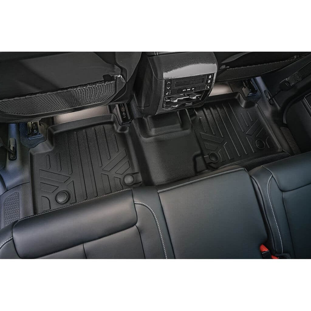 SMARTLINER Floor Liners for 2021-2026 Jeep Grand Cherokee L w/ 2nd Row Bench Seat