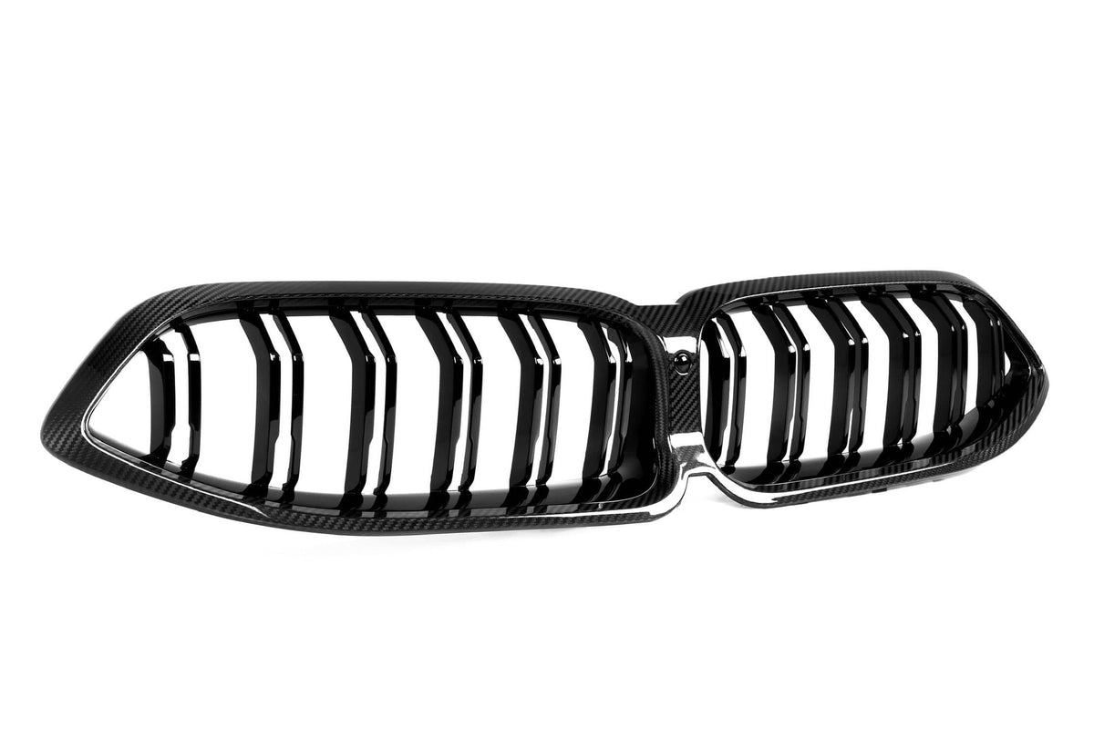 8 Series G14/G15/G16 LCI Double Slat Dry Carbon Fiber Grill