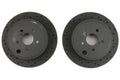 Hawk Talon Cross Drilled and Slotted Rear Rotor Pair - 2013-2016 Scion FR-S / 2013-2020 Subaru BRZ / 2017-2019 Toyota 86