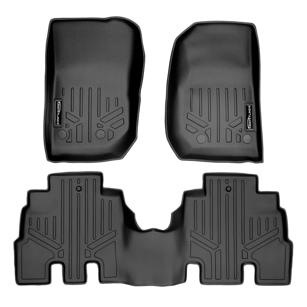 Smart TrimTM Floor Liners For 2015-2018 Jeep Wrangler Unlimited (JK Old Body Style Only)