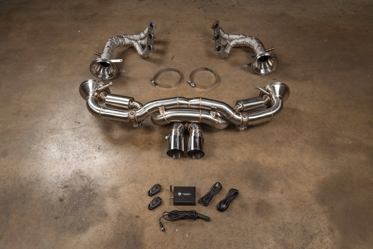 Valvetronic Valved Sport Exhaust System for Porsche 992 GT3/RS
