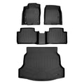SMARTLINER Floor Liners for 2017-2021 Honda Civic Hatchback (No Sport or Sport Touring Models)