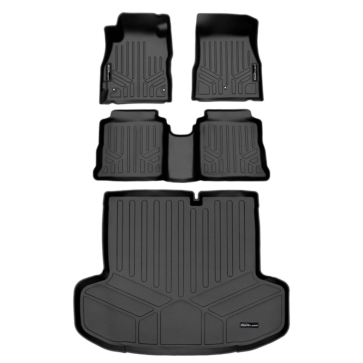 SMARTLINER Custom Fit Floor Liners For 2020-2026 Nissan Versa (Automatic Transmission)