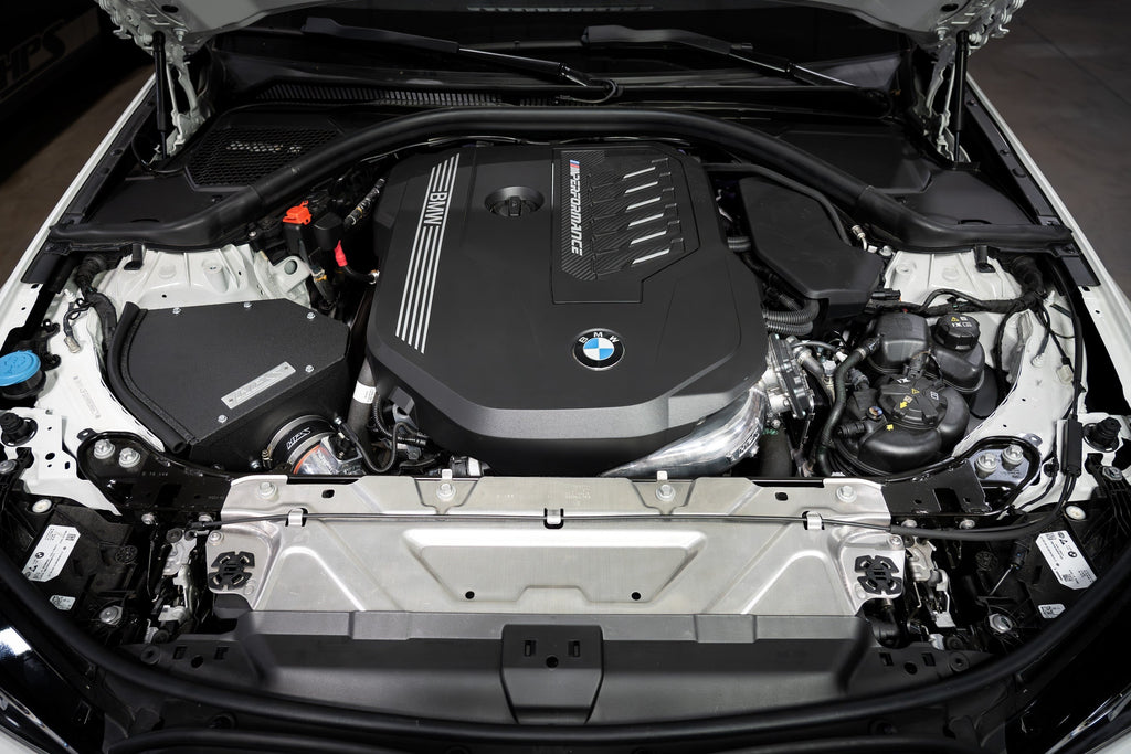 HPS Performance Air Intake Kit with Heat Shield 2023-2024 BMW M240i 3.0L Turbo B58 G42, 827-771