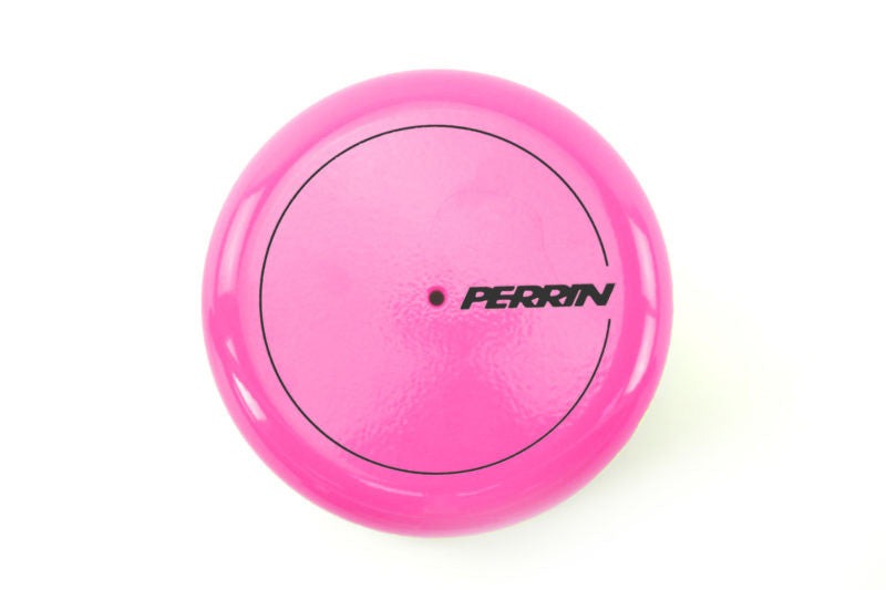 PERRIN Oil Filter Cover (Hyper Pink) - 2015-2024 Subaru WRX / 2013-2016 Scion FR-S / 2013-2024 Subaru BRZ / 2017-2020 Toyota 86 / 2022-2024 GR86