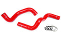 HPS Silicone Radiator Coolant Hose Kit 1996-2002 Dodge Viper, Red, 57-1210-RED