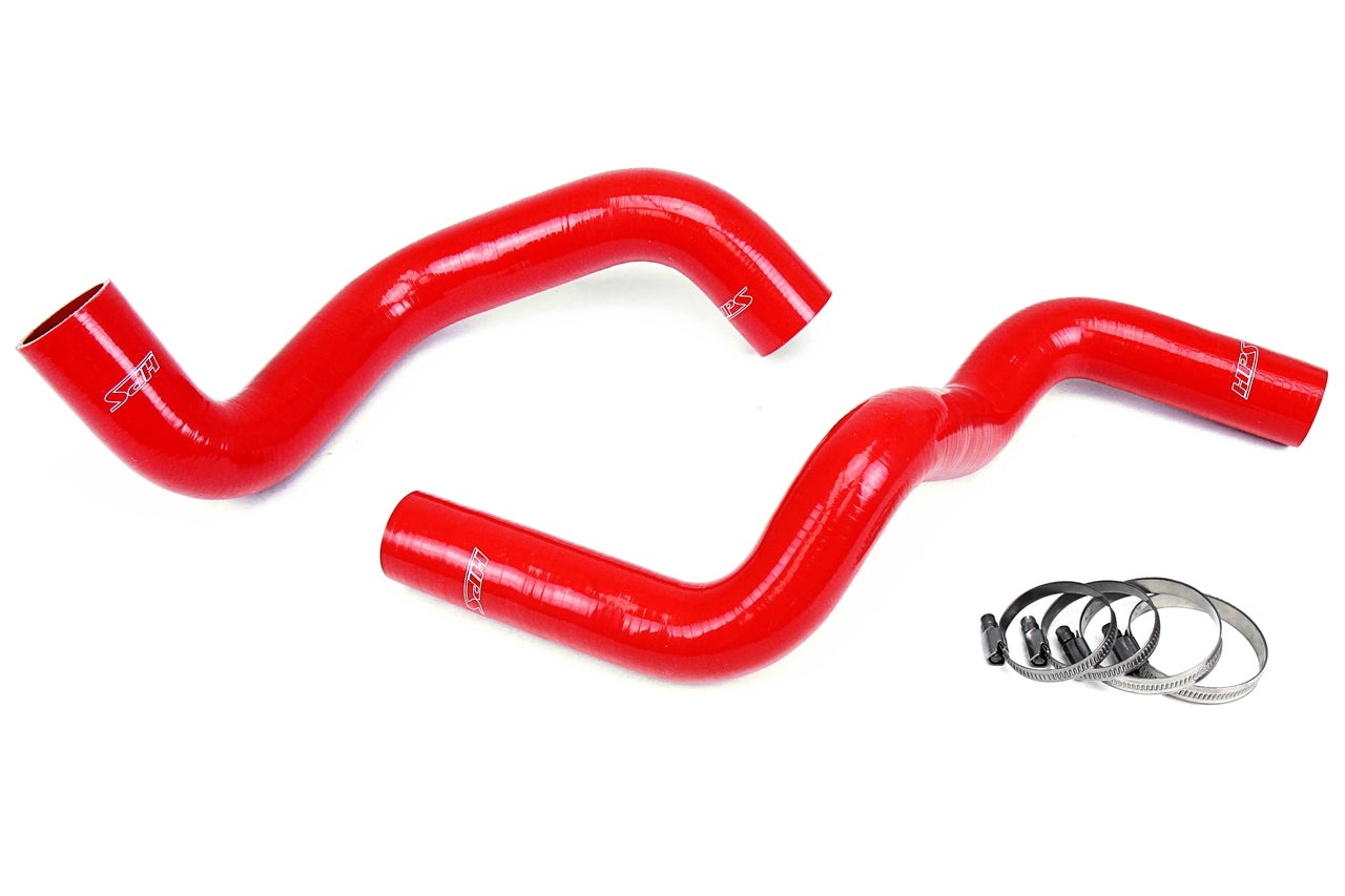 HPS Silicone Radiator Coolant Hose Kit 1996-2002 Dodge Viper, Red, 57-1210-RED