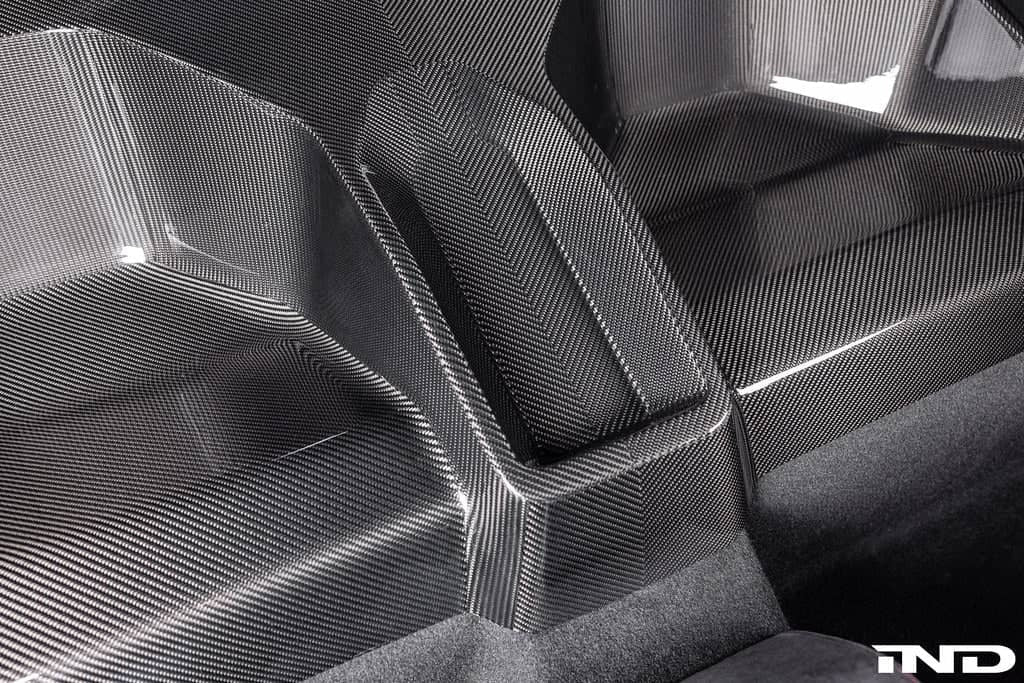 Karbonius G87 M2 Carbon Rear Seat Delete Closeout Kit