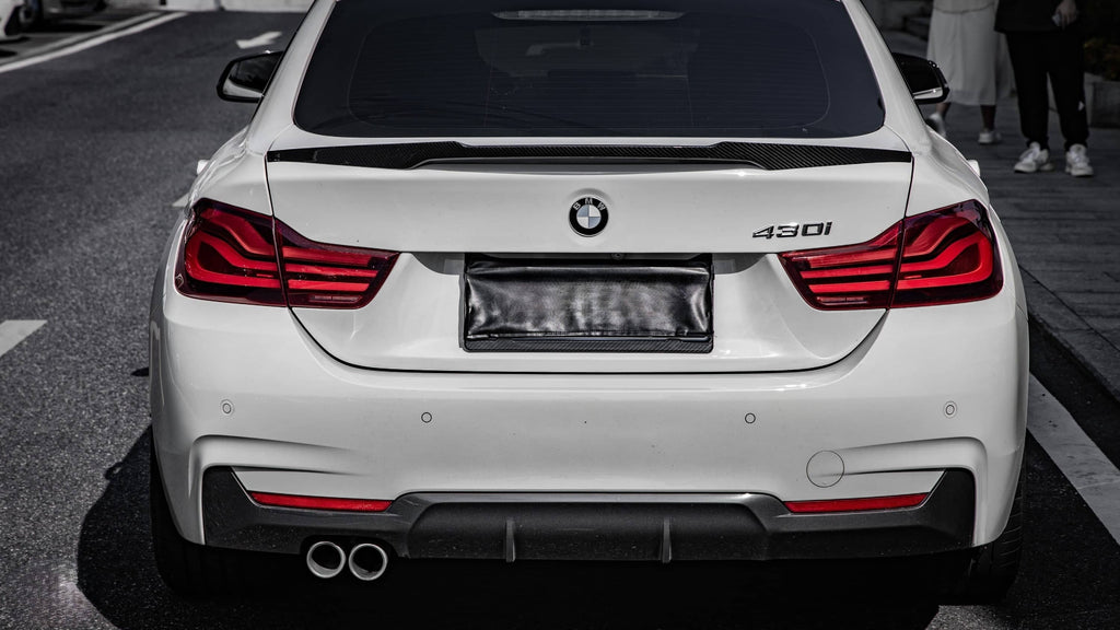 F3X M4 Style Dry Carbon Spoiler