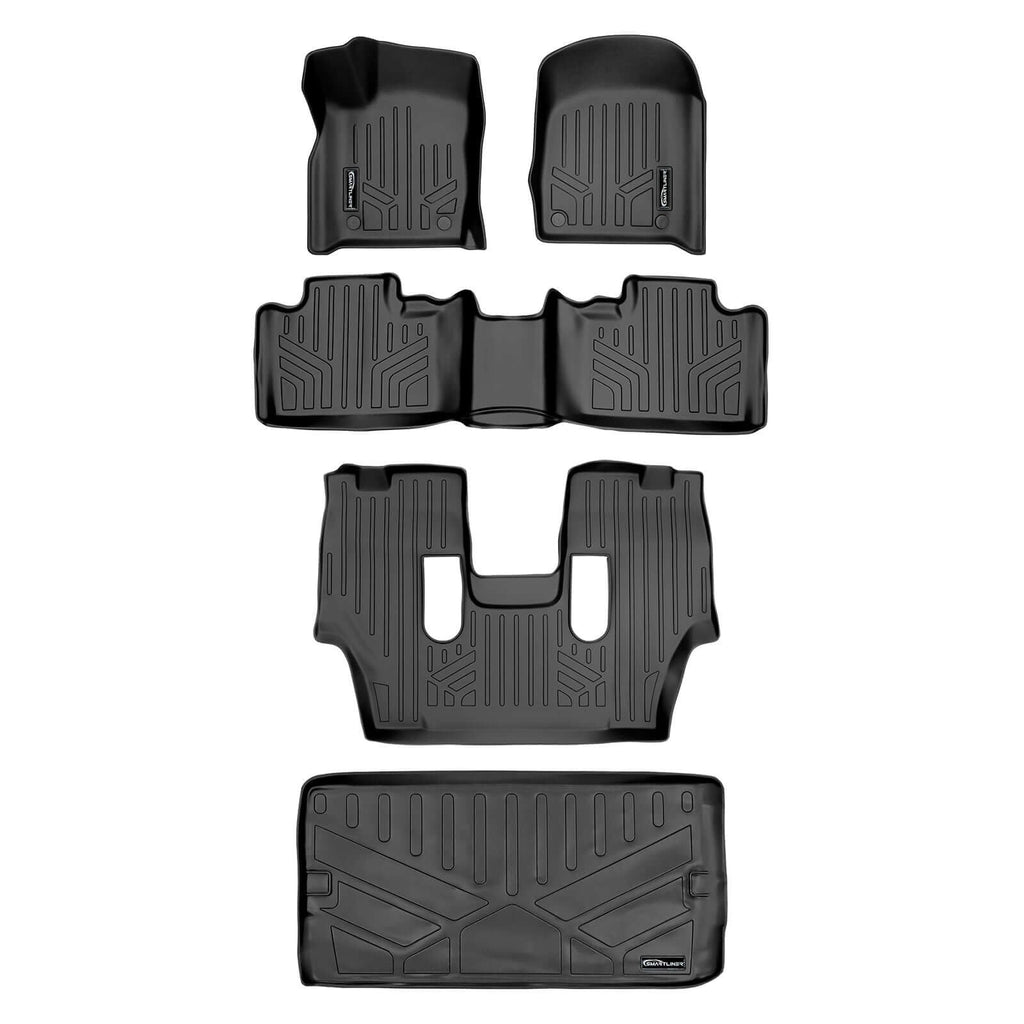 Smart TrimTM Floor Liners For 2016-2026 Dodge Durango ((2nd Row Bucket))