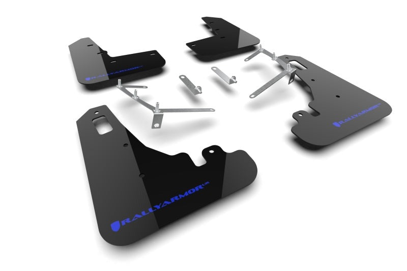 Rally Armor Black UR Mud Flap w/Blue Logo - 2022-2026 Subaru BRZ / Toyota GR86