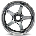 Advan GT Beyond Machining and Racing Hyper Black 19x8.5 +45 5x100 (Single Wheel) - 2013-2024 Subaru BRZ / Scion FR-S / Toyota GR86 / 2014-2018 Subaru Forester