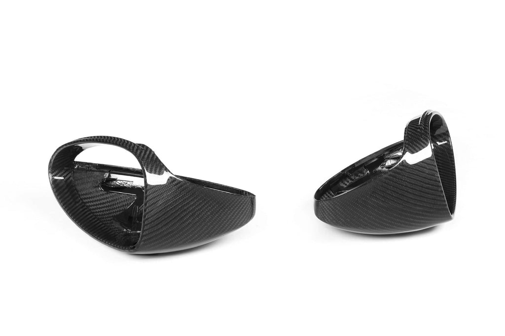 718 982 OEM Style Dry Carbon Fiber Mirror Cap LHD