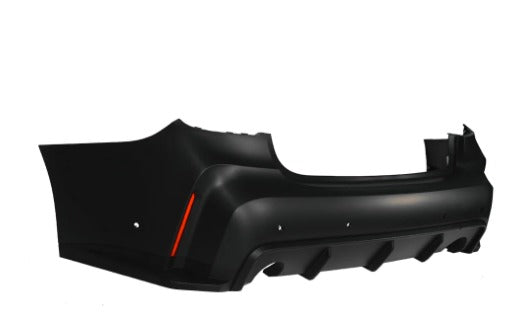 2019-2022 BMW PRE-LCI G20 3 Series, M3 Style Rear Bumper