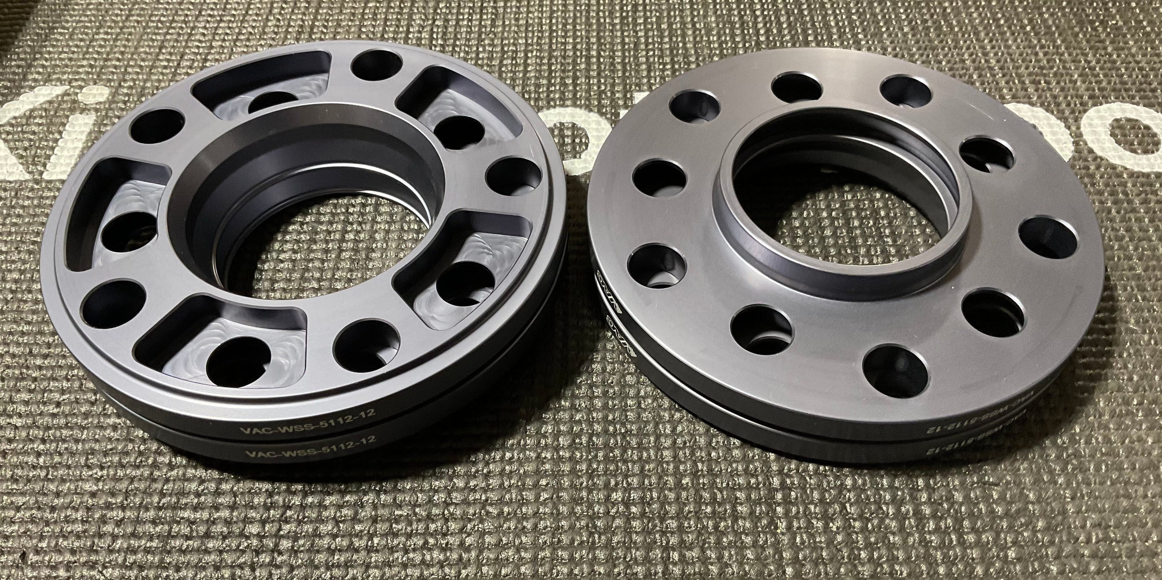 OPEN BOX - VAC Motorsports Spacers 5x112 [12mm] - No Lugs