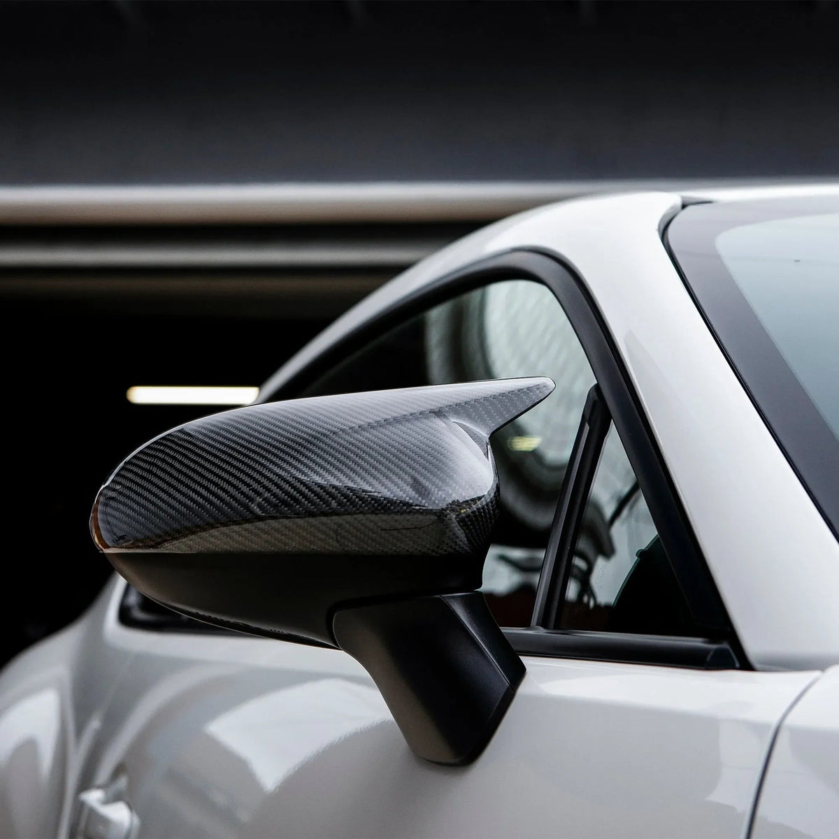 Compressive Tuning Arrowhead Carbon Fiber Mirror Caps - 2022-2026 Subaru BRZ