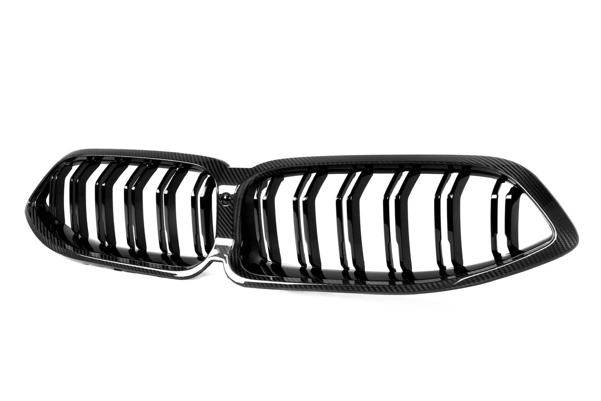 8 Series G14/G15/G16 LCI Double Slat Dry Carbon Fiber Grill