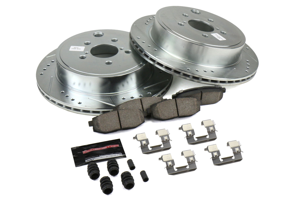 Power Stop Z23 Evolution Brake Kit (Rear) - 2013-2016 Scion FR-S / 2013-2020 Subaru BRZ / 2017-2019 Toyota 86