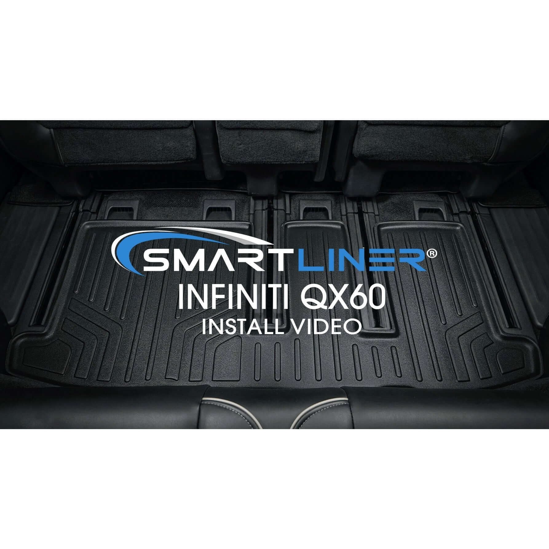 SMARTLINER Custom Fit Floor Liners For 2014-2020 Infiniti QX60
