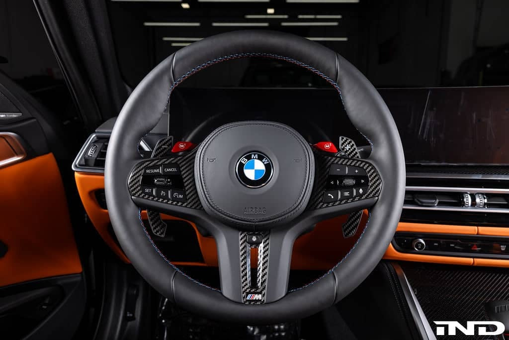 JQ Werks / MadTrace BMW G-Chassis Clubsport Magnetic Shift Paddle Set - Carbon V3