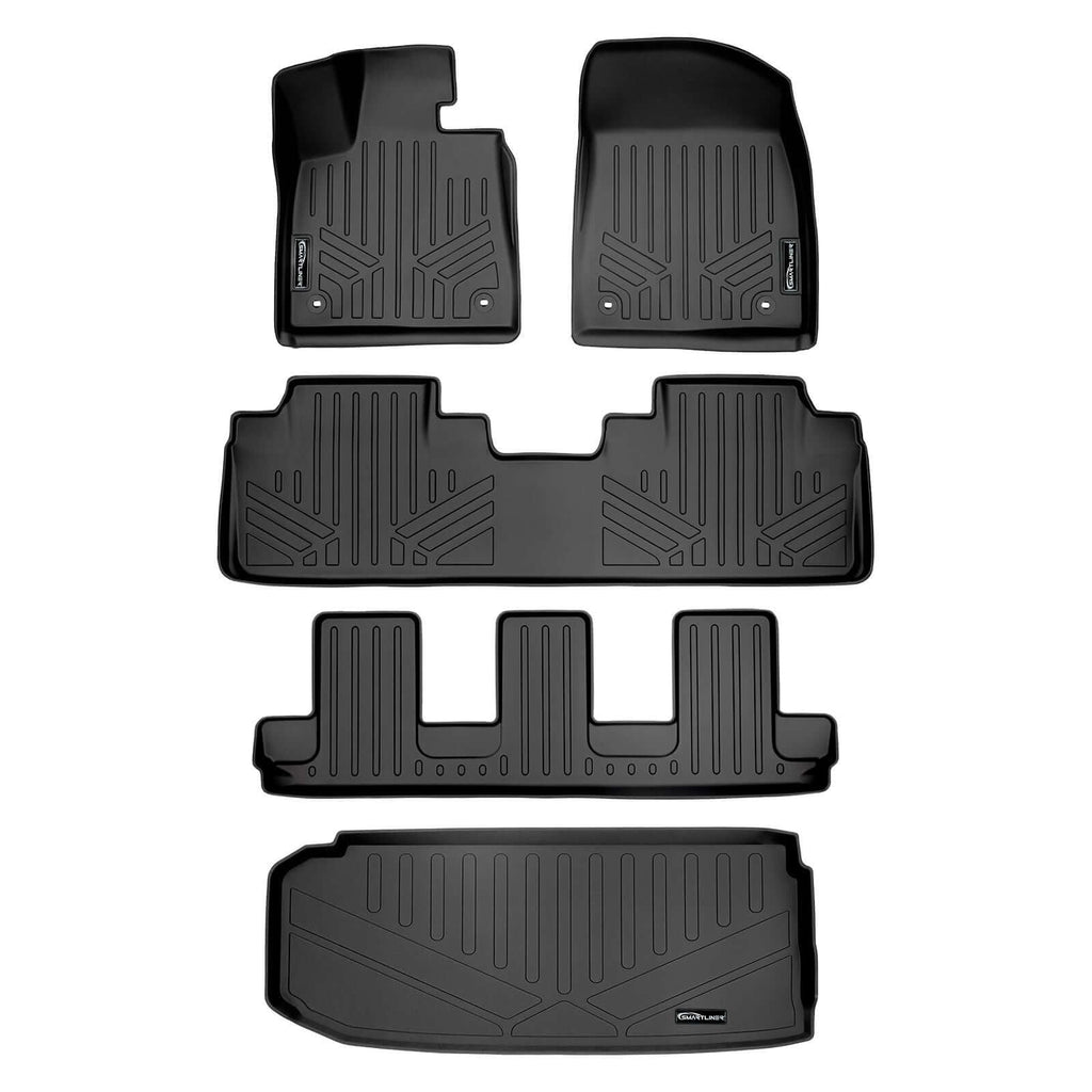 SMARTLINER Floor Liners for 2018-2022 Lexus RXL (7 Passenger)