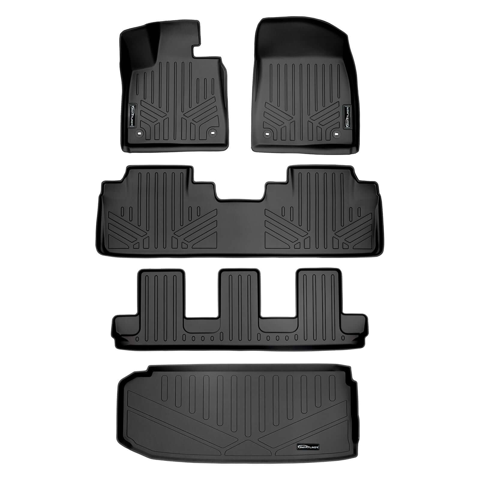 SMARTLINER Floor Liners for 2018-2022 Lexus RXL (7 Passenger)