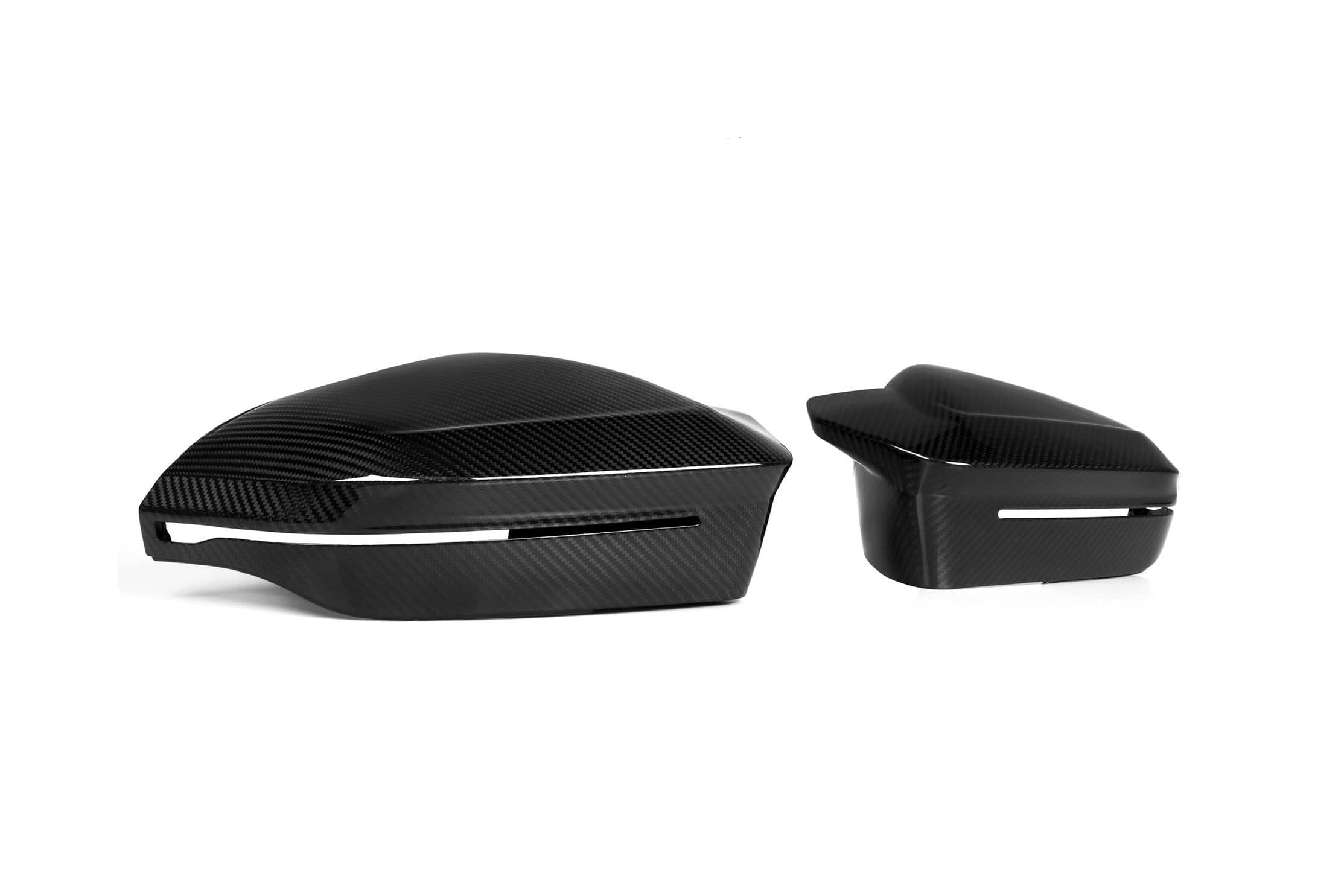5 Series G60 M5 Style Dry Carbon Fiber Mirror Cover LHD