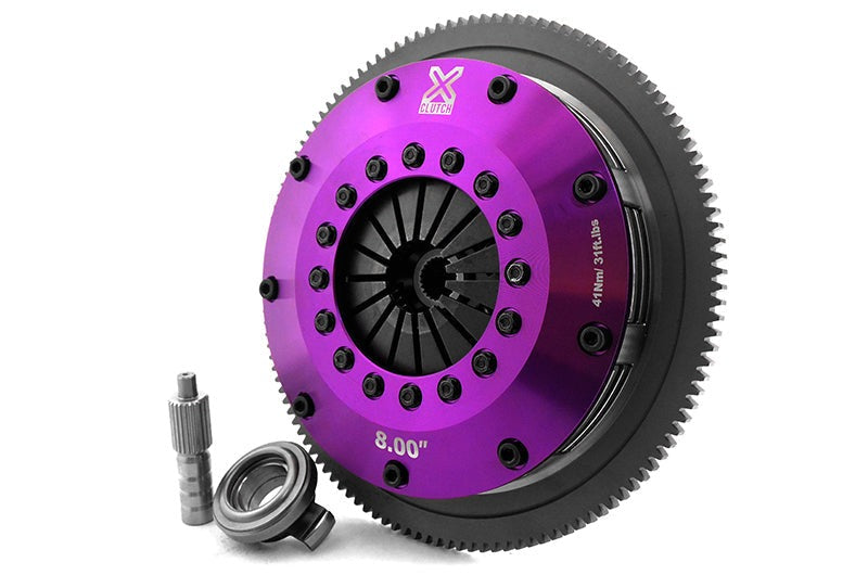 XClutch 8” Twin Sprung Ceramic Clutch Kit - 2013-2016 Scion FR-S / 2013-2026 Subaru BRZ / 2017-2026 Toyota GT86/GR86