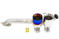 Off The Line Performance Muffler Delete Axleback Exhaust - Polished Tip - 2022-2024 Subaru BRZ / Toyota GR86