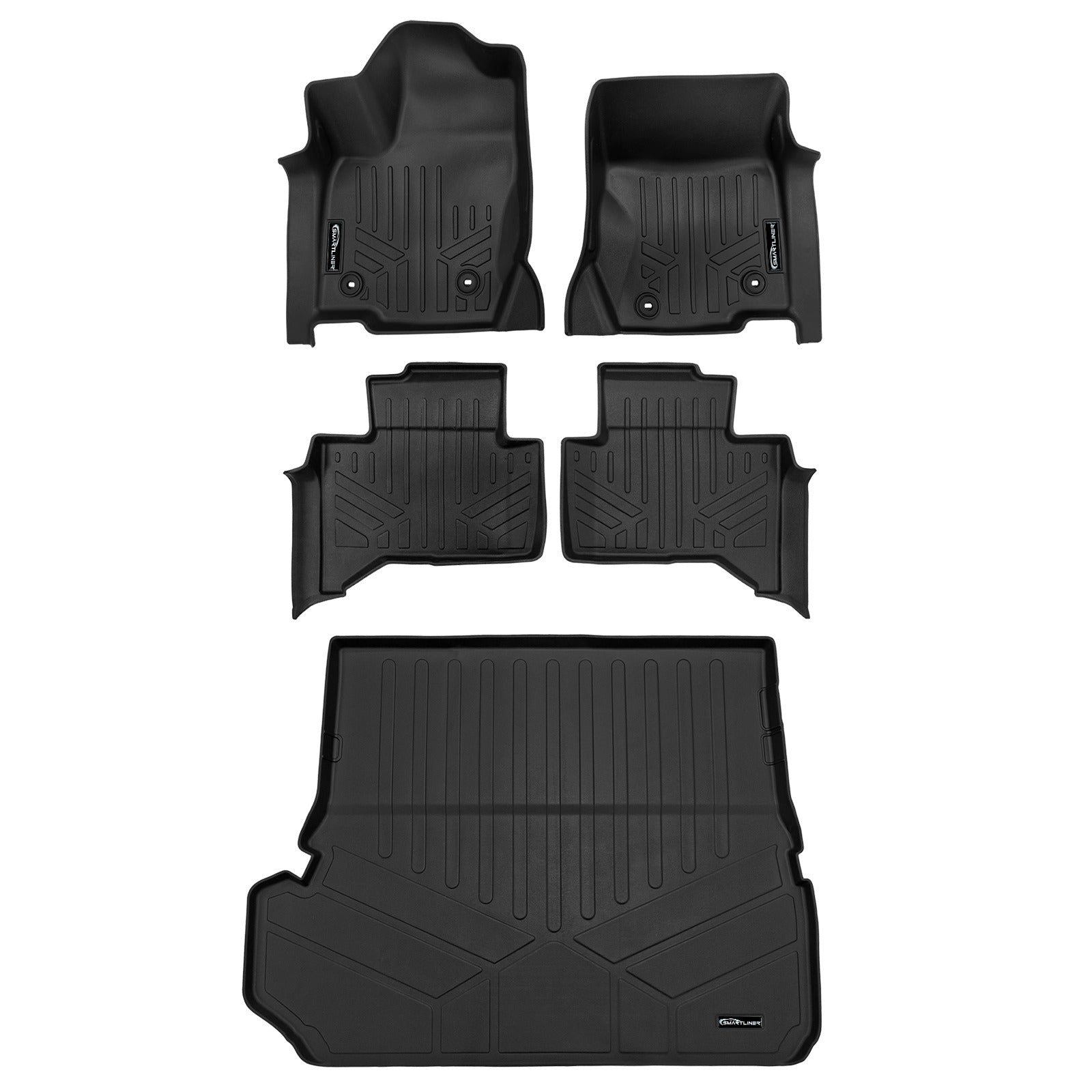 SMARTLINER Floor Liners for 2024 - 2026 Lexus GX (7 passenger models)