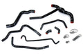 HPS Black Reinforced Silicone Radiator and Heater Hose Kit Coolant Ford 05-10 Mustang 4.0L V6
