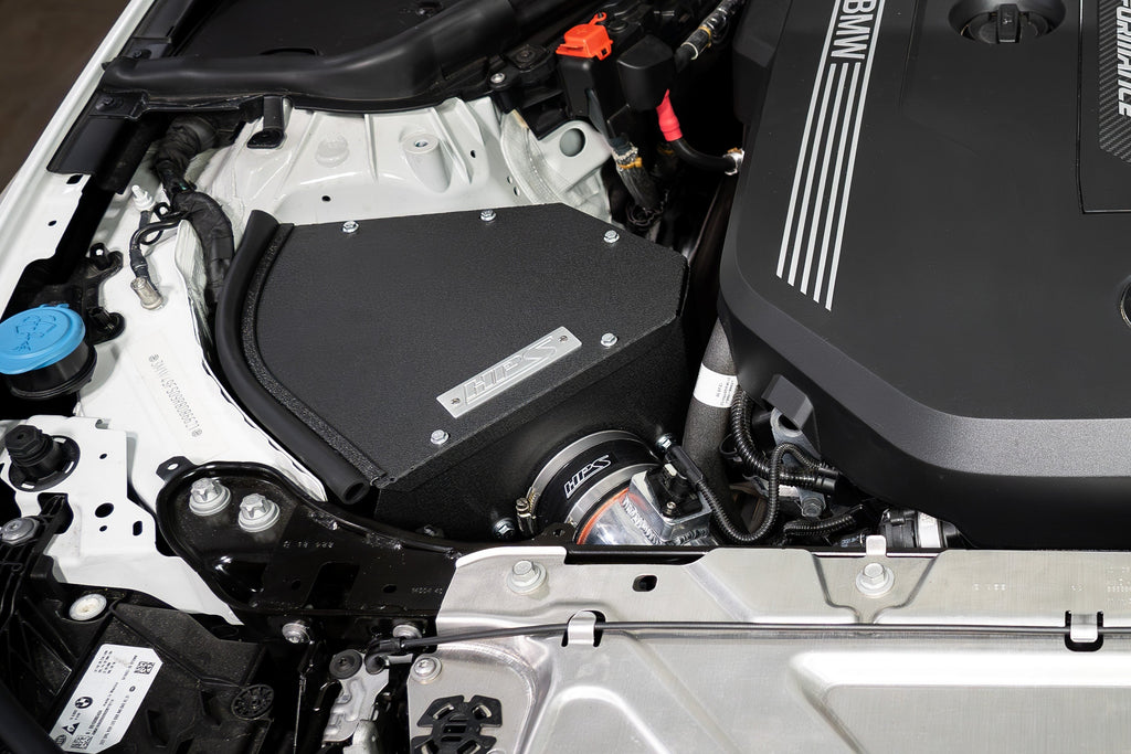 HPS Performance Air Intake Kit with Heat Shield 2023-2024 BMW M240i 3.0L Turbo B58 G42, 827-771