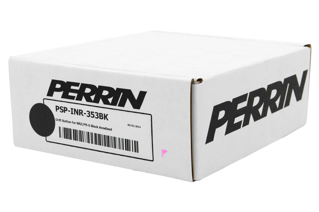 PERRIN E-Brake Replacement Button (Black) - 2005-2024 Subaru WRX / 2005-2021 STI / 2014-2018 Forester / 2013-2017 Crosstrek / 2013-2016 Scion FR-S / 2013-2024 Subaru BRZ / 2017-2020 Toyota 86 / 2022-2024 GR86