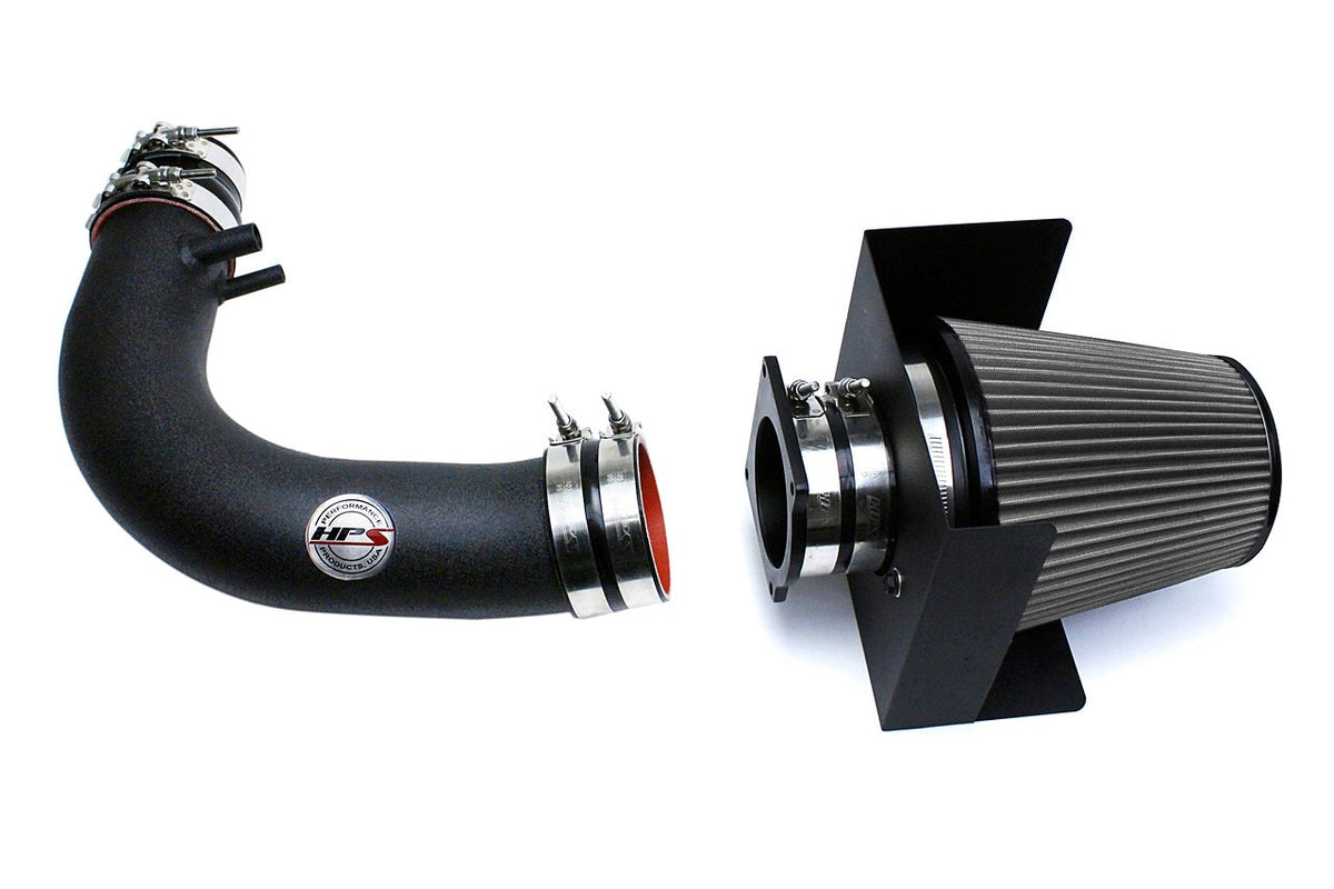 HPS Performance Air Intake Kit 2004 Ford F150 Heritage 4.6L V8, Includes Heat Shield, 827-540