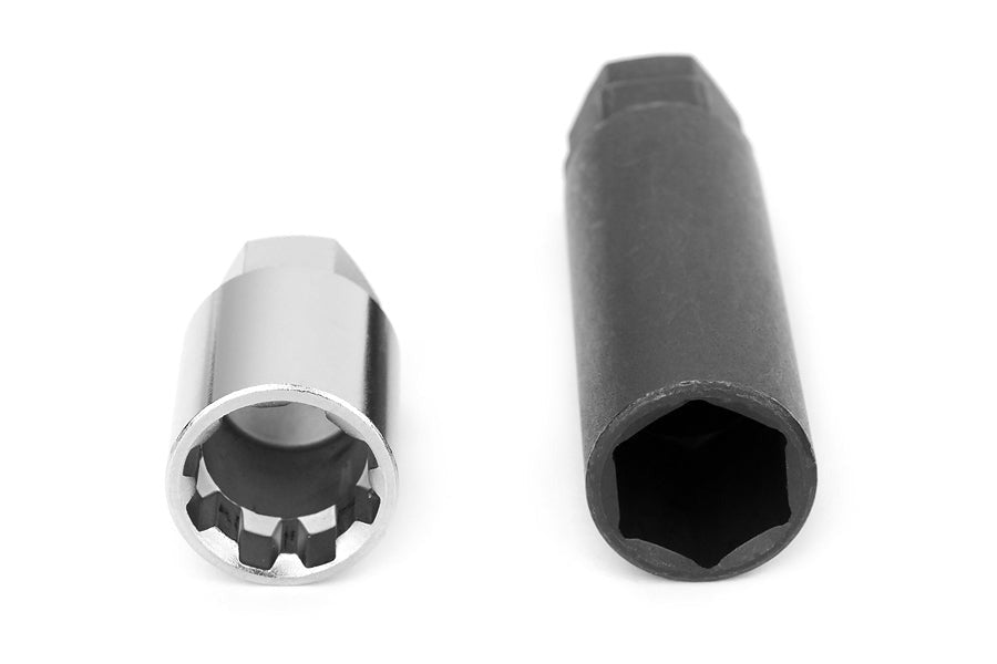 Rays Lug Nuts 17Hex Lock & Lug Nut-Black - M12x1.25