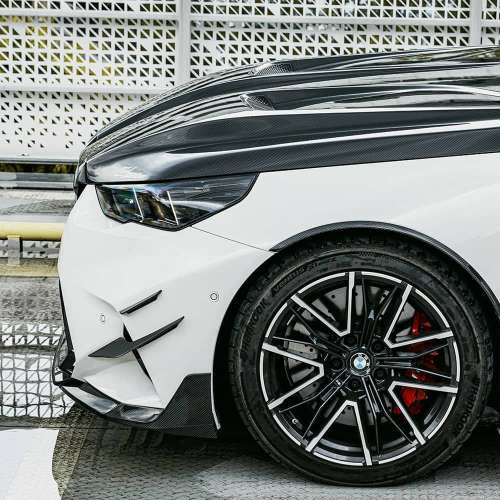 G90/G99 M5 SQ Style Dry Carbon Fiber Vented Hood