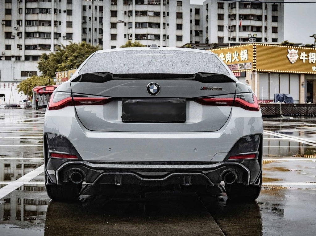 G26 4 Series SQ Style Dry Carbon Diffuser Single Tips