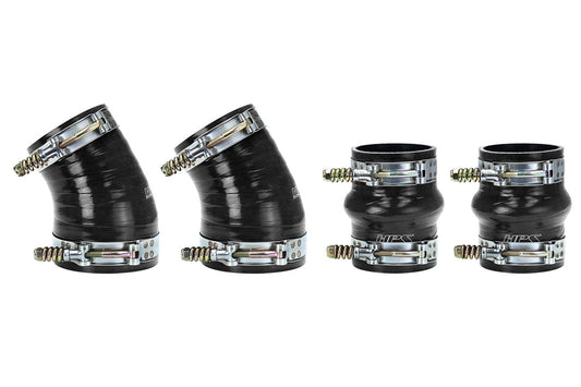 HPS High Temp Aramid Reinforced Silicone Intercooler Hose Boots Kit Dodge 1994-2002 Ram Pickup 5.9L Cummins Diesel