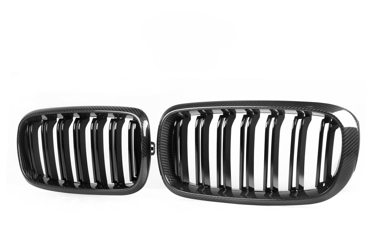 F15/F16 X5 Double Slat Dry Carbon Grill