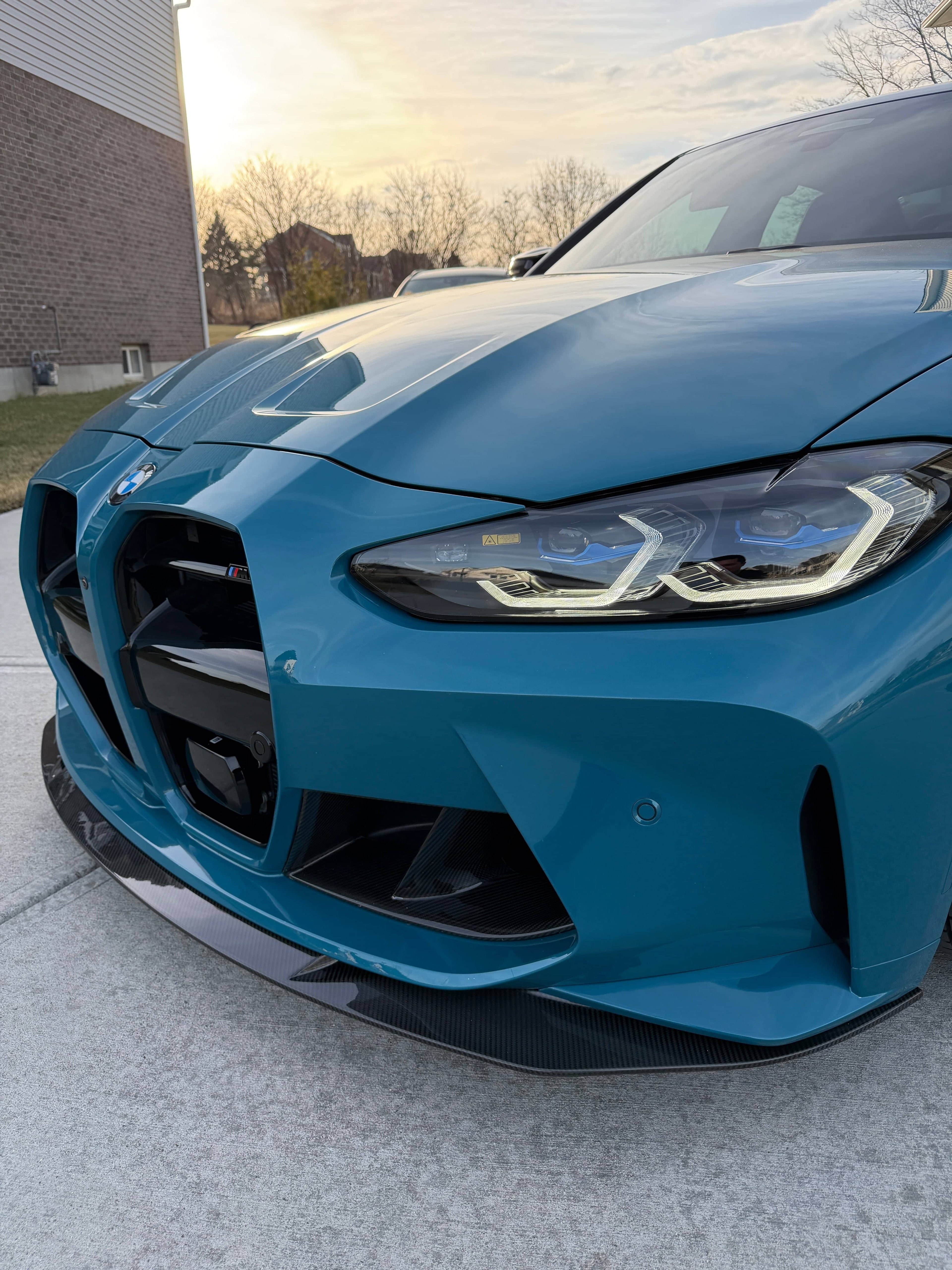 G8X Dry Carbon Fiber V3 Front Splitter