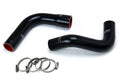 HPS Black Reinforced Silicone Radiator Hose Kit Coolant Jeep 81-85 CJ8 Scrambler 4.2L