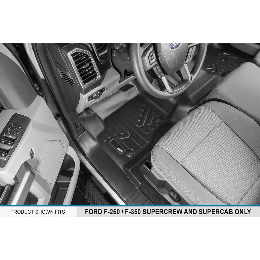 SMARTLINER Floor Liners for 2017-2026 Ford F-250/F-350 Super Duty Crew Cab (1st Row Bench)