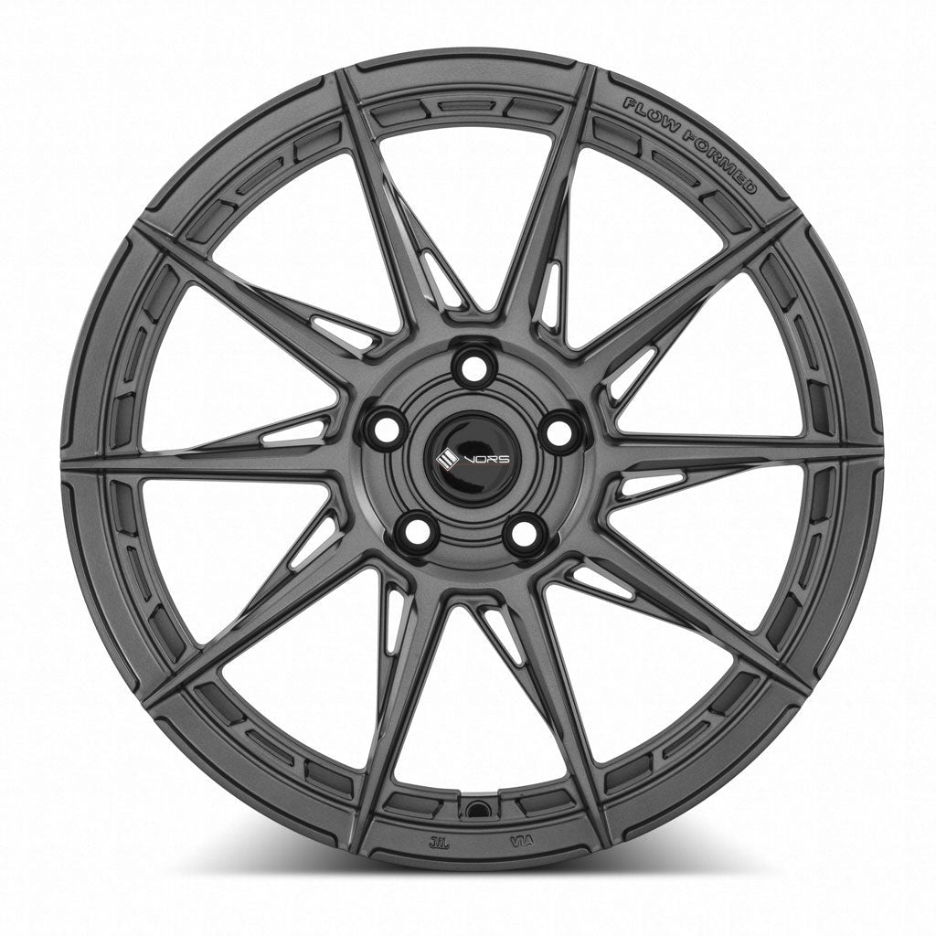 VORS LT55 18" 5x112 Gloss Gun Metal