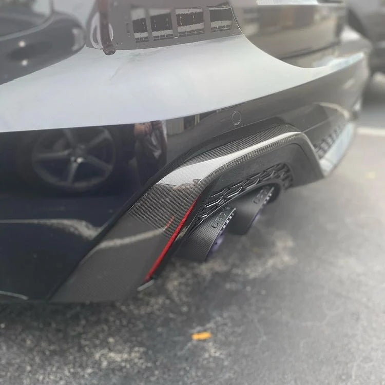 Capristo ECE Valved Exhaust w/ Carbon Tips (OE Actuators) - Audi / C8 / RS6 / RS7