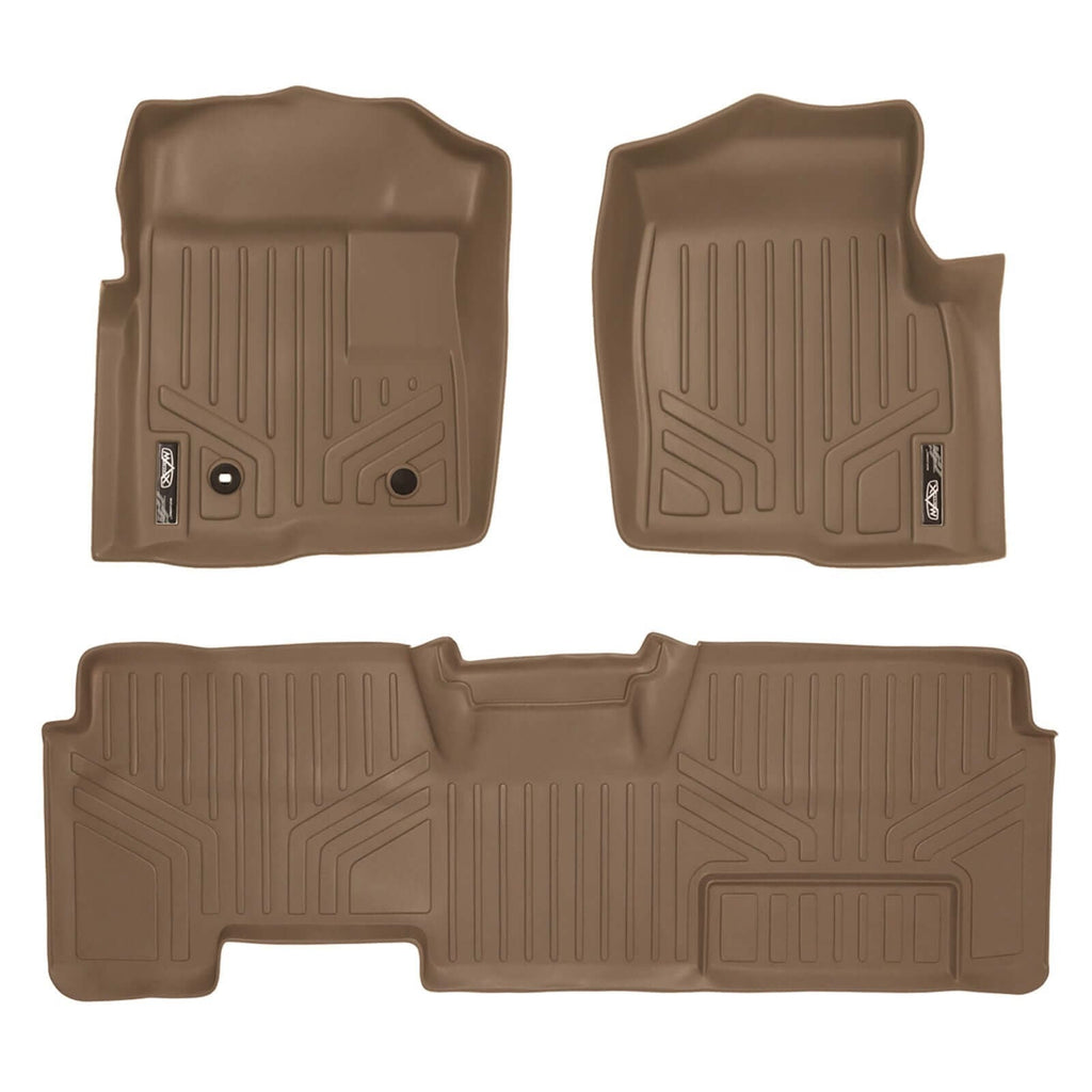 Smart TrimTM Floor Liners For 2009-2010 Ford F-150 SuperCab Non Flow-Through Center Console