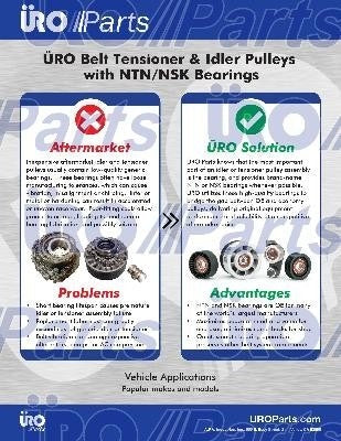 Mini Cooper S Engine Drive Belt Tensioner By Uro 11288620210