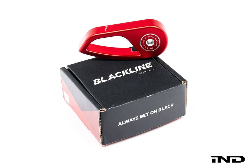 Goldenwrench Blackline Performance BMW M Car E-Chassis Hood Latch Handle